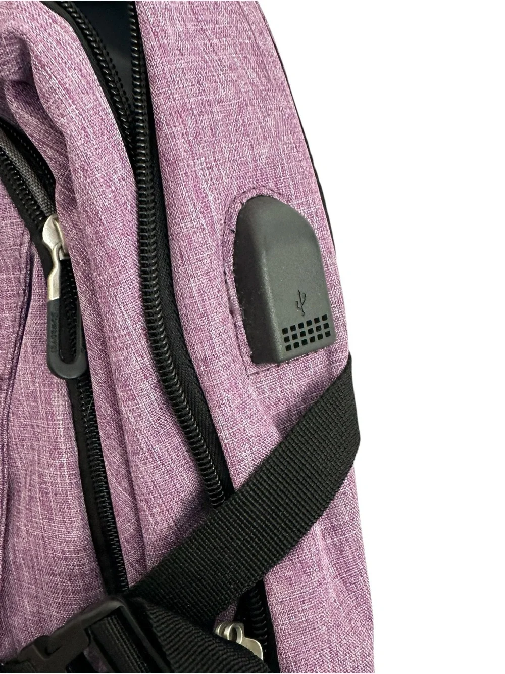 SHRRADOO Travel Laptop Backpack, Business Anti Theft Slim Durable Large Purple